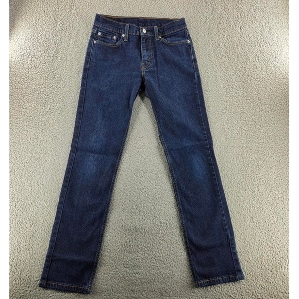Levis 511 Jeans Mens 30 Blue Slim Fit Straight Leg‎ Dark Wash Denim Western